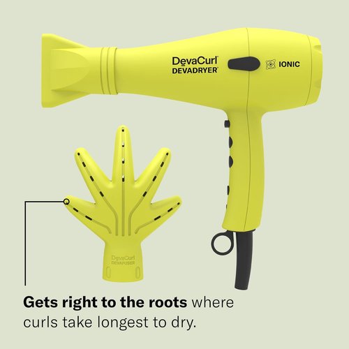 DevaCurl DevaDryer - Professional Hair Dryer for Curly Hair | Lightweight & Fast-Drying