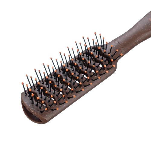 Coconut Oil Infused Vent Brush - Ideal for Blow-Drying, Styling & Curling | All Hair Types