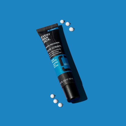Every Man Jack Eye Cream - Rapid Restoring Formula | Reduces Dark Circles & Puffiness | 0.5oz Twin Pack