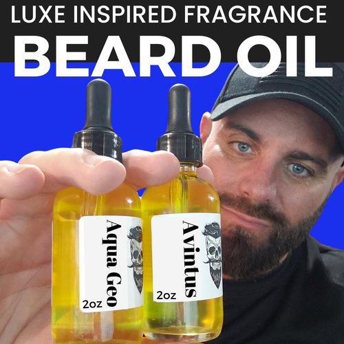 3 Bottle Sample Pack 11 Natural Anti-Aging Cologne Scented Beard Oils For All Men, Beard Growth and Conditioner | Dry Flaky Dandruff skin | Oily Skin ( Avintus, Exclusive, Tobacco Vanilla )