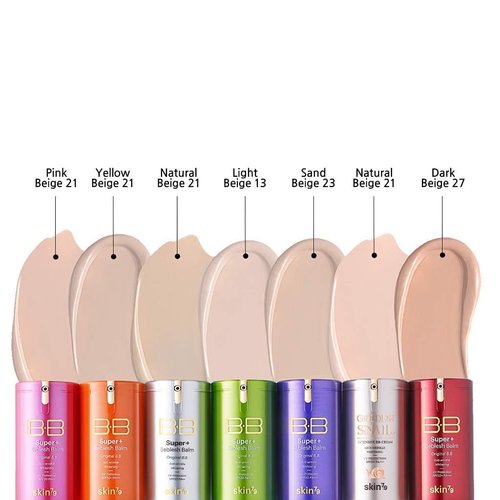 SKIN79 Gold BB Super Plus Beblesh Balm - Flawless Radiant Foundation Makeup, 40g | Natural 21 Color