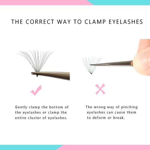 600 Fans 20D Curly Premade Eyelash Extensions 11-18mm Mixed Length Handmade Thin Base Pre-made Fan Clusters D Curly Loose Fan Design for Natural Volume (20D-0.05-D-11-18mm）