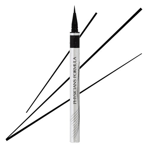 Physicians Formula Eye Booster Liquid Eyeliner - Waterproof Precision, Lash-Boosting Complex, Ultra Black, Vegan & Cruelty-Free