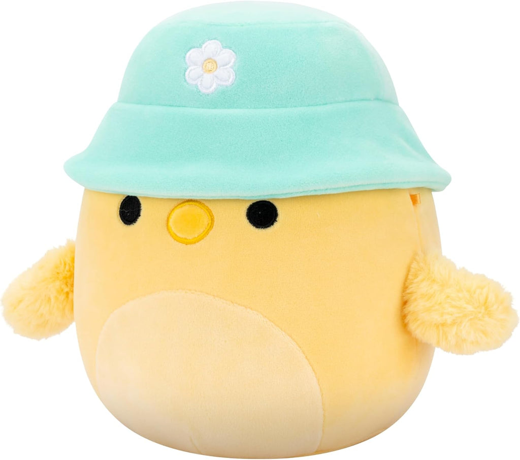 Squishmallows 8-Inch Triston The Yellow Chick Plush Toy - Official Jazwares Collectible