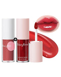 Bayfree Tinted Lip Oil & Lip Stain Set - Waterproof, Long-Wearing Korean Makeup | High-Shine, Moisturizing 2-in-1 Tint