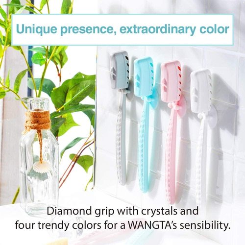 Samjung Wangta Soft Toothbrush, 10 Pack (Stone White) – Best Manual Toothbrush for Maximum, Efficient Cleaning and Sensitive Gums and Teeth
