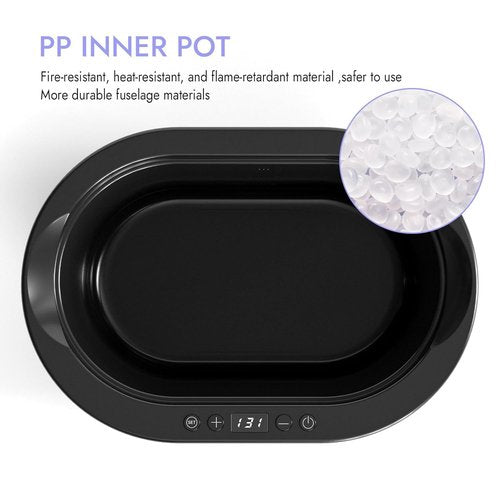 Paraffin Wax Machine for Hand and Feet,Hand Wax Paraffin Machine with Paraffin Wax Refills, Safety Material 3L Paraffin Baths Machine Kit Moisturizing and Hydration