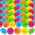 Artificial Mexican Marigold Flowers - 50Pcs Festival Decoration, Realistic & Vibrant