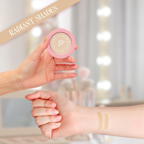 Profusion Cosmetics Whipped Glow Mousse Highlighter - Lightweight Cream for Effortless Radiance & Long-Lasting Shine