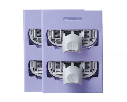 margaret Flamingo 5-blade Razor Replacement Blade Cartridge (4 Cartridges)