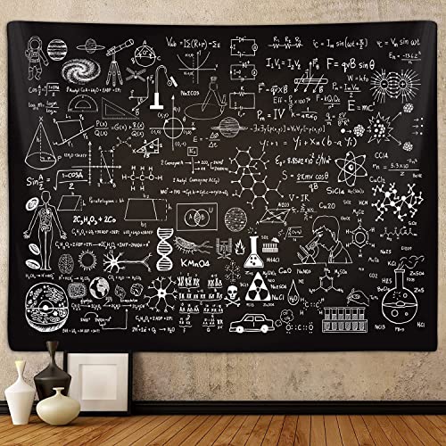 Science Themed Classroom Tapestry Wall Hanging, 90x70 Inches - Educational Poster Blanket - Variation of THIS listing