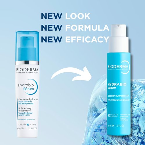 Bioderma Hydrabio Hydration Serum - Intense Moisture Booster for Dehydrated Sensitive Skin