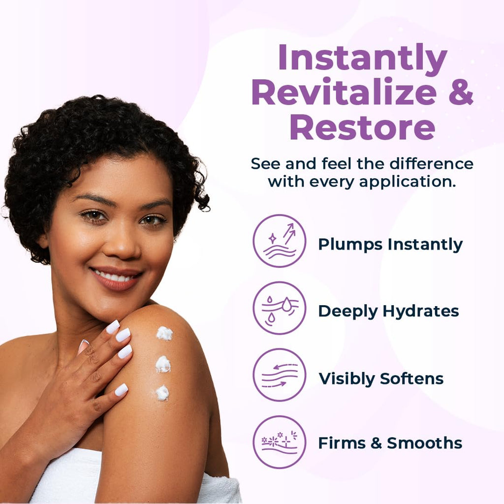 VitaMedica Hyaluronic Acid Body Moisturizer - Intense Hydration & Firming Lotion, 18.25 fl oz - Fragrance Free