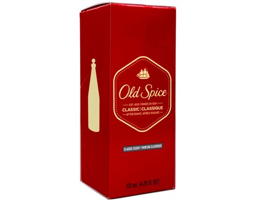 Old Spice Classic After Shave 4.25 Ounce (125ml) (2 Pack)