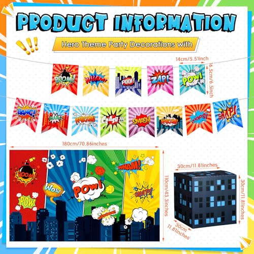 Halloween Trunk or Treat Car Decoration Kit with City Backdrop & Skyscrapers