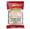 HEMANI White Alum Crystal Rock / Potassium / Phitkari I 100% Fitkari - Natural Piedra de Alumbre Alum Stone - 200g (7.05 oz) - Used for Cooking, Pickling, Removes the silt & mud in water - Helps with razor burn - Natural Skin Protectant