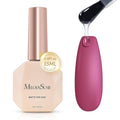 MelodySusie 15ML No Wipe Matte Gel Top Coat - Long-Lasting Finish for Clear Gel & Acrylic Nails | Perfect Gift for Women