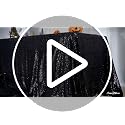 Black Sequin Square Tablecloth 50x50 Inch Sparkly Fabric Cover for Parties