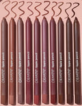 Colourpop Lippie Pencil Vault - Set of 10 Iconic Nude Lip Liners | Perfect for All Skin Tones