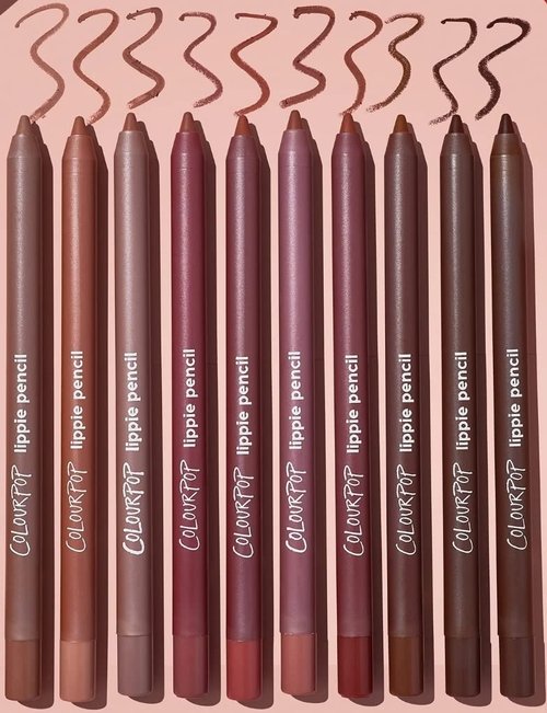 Colourpop Lippie Pencil Vault - Set of 10 Iconic Nude Lip Liners | Perfect for All Skin Tones