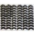 False Eyelashes Pack 30 Pairs - 6 Styles 10-20mm Dramatic Faux Mink Thick Lashes