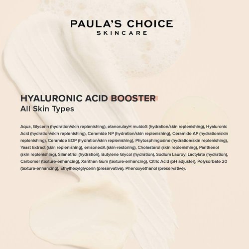 Paula's Choice BOOST Hyaluronic Acid Serum - Hydrating Gel with Ceramides for Fine Lines | 0.5 Fl Oz