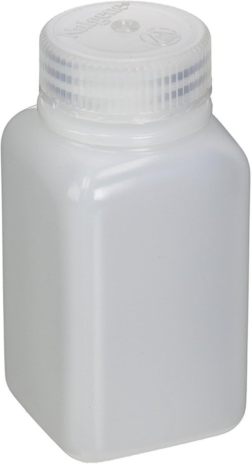Nalgene Wide Mouth Square Storage Bottle - Durable BPA-Free Design | 32 oz Capacity