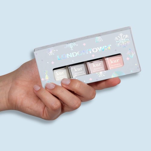 LONDONTOWN Kur Illuminating Nail Concealer - Vegan, Cruelty-Free Sheer Polish for Brightening Nail Care