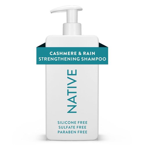 Native Strengthening Shampoo - Cashmere & Rain Scent | 16.5 Fl Oz for Healthy Hair