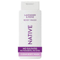 Native Body Wash - Naturally Derived Ingredients for Soft, Hydrated Skin | Lavender & Rose, 18 oz