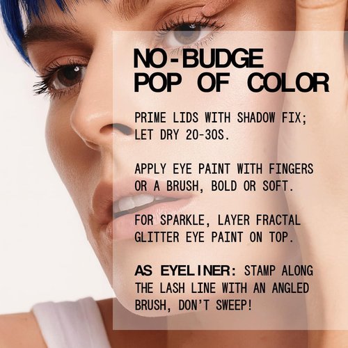 About-Face Matte Fluid Eye Paint - High-Pigment Liquid Eyeshadow, Long-Lasting, Vegan & Cruelty-Free | Soft Brown