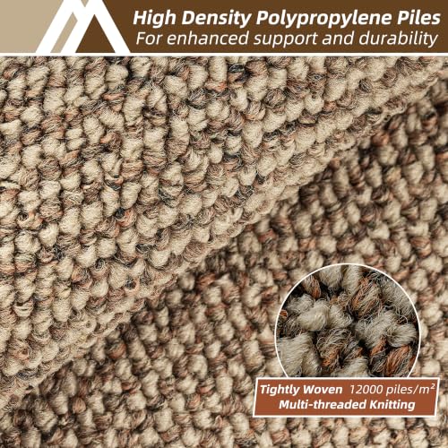 Half Moon Non-Slip Kitchen Sink Mat - Taupe, 17x28 Inches, Washable
