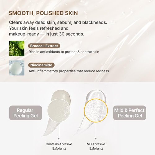PRIMERA (PRMR) Mild Peeling Gel | Korean Gentle Exfoliating Gel Cleanser for Sensitive Skin, Daily Pore Care & Smooth Skin, Gommage Soft Peeling Exfoliator for Face & Body, 100ml / 3.38 fl oz