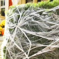 Halloween Cobwebs Decorations Set with 40 Spiders for Indoor & Outdoor Spooky Decor