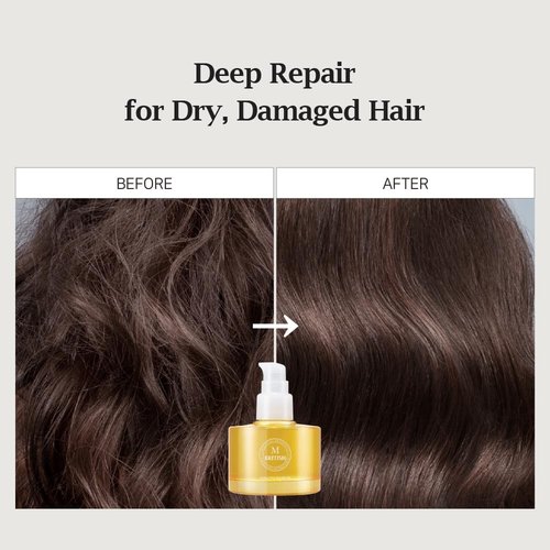 Annatto Hair Oil - Frizz-Free Shine & Deep Hydration | Natural Vegan Formula, 4.73 fl. oz