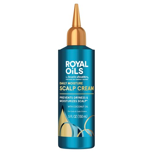 Head & Shoulders Royal Oils Scalp Cream Treatment - Daily Moisture with Coconut Oil, 5 fl oz