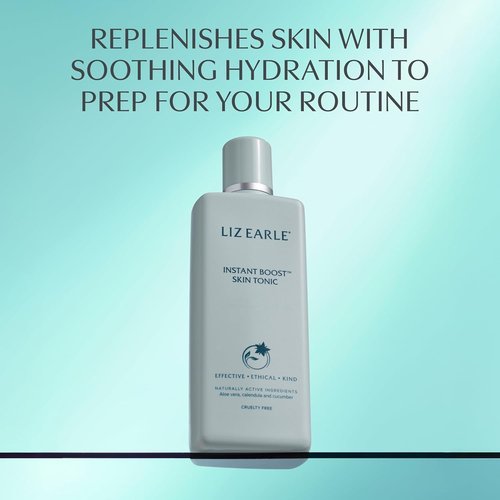 Liz Earle Instant Boost Skin Tonic - Hydrating Face Toner with Aloe Vera & Calendula for Dry Skin (200 ml)
