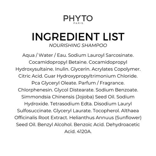 PHYTO Phytojoba Moisturizing Shampoo - Nourishing Formula for Dry Hair | 8.5 oz