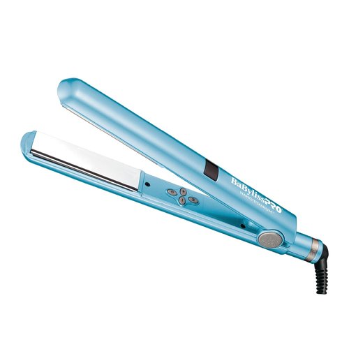 BaBylissPRO Nano Titanium Flat Iron - Digital Hair Straightener for All Hair Types | Salon Quality Results