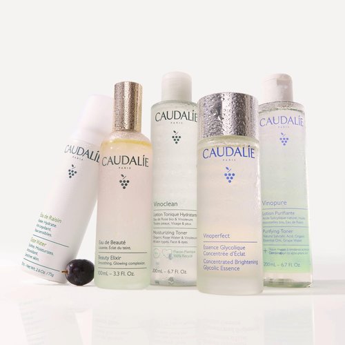 Caudalie Vinoclean Moisturizing Toner - Hydrating Rose Water Formula for Radiant Skin