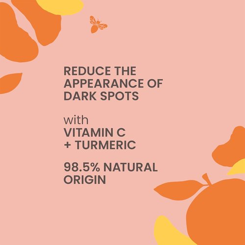 Burt's Bees Vitamin C Turmeric Facial Serum - Brightens Skin & Reduces Dark Spots, 1 oz