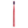 Curaprox CS 3960 Super Soft Toothbrush – Adult Oral Care | Gentle Cleaning with Super Soft 0.12 mm Bristles | Single Pack, Red/Blue