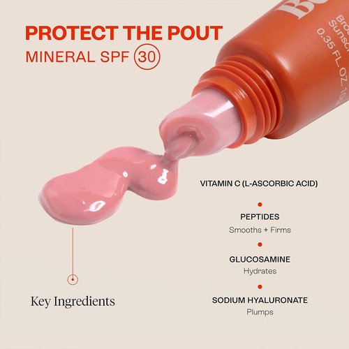 BeautyStat C Lip Serum - Nourishing Hydration in Baby Pink Shade