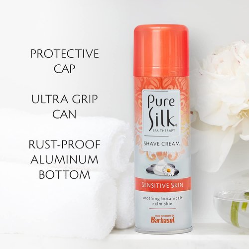 Pure Silk Sensitive Skin Therapy Shave Cream