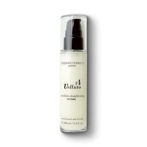 Rossano Ferretti Velluto Straightening Serum - Frizz Control & Hydration for Sleek Finish | 3.4 Fl Oz | Luxury Vegan
