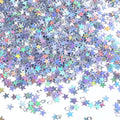 3000 Pcs Silver Star Confetti - Metallic Table Glitter for Weddings & Parties