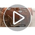 Horaldaily Fall Caramel Fur Rectangular Tablecloth 60x120 Inch Home Decor
