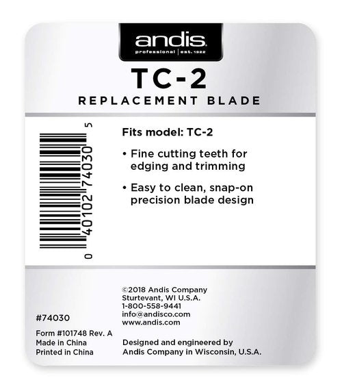 Andis Tc-2 Replacement Blade, 1 Count