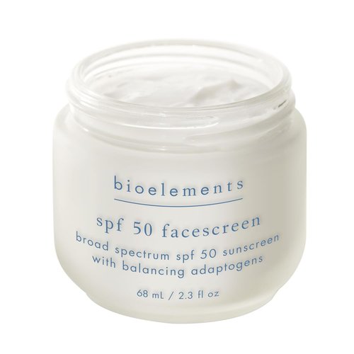 Bioelements SPF 50 FaceScreen | Antioxidant Broad-Spectrum Sunscreen Moisturizer - 2.3 oz - Vegan & Gluten-Free