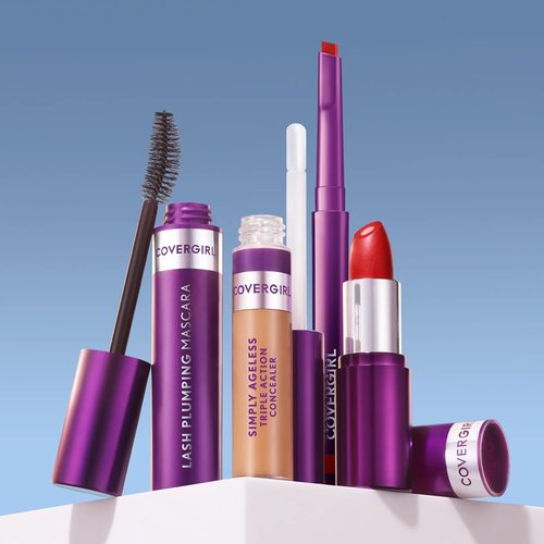 COVERGIRL Simply Ageless Lip Flip Liner, Amazing Petal, Pack of 4
